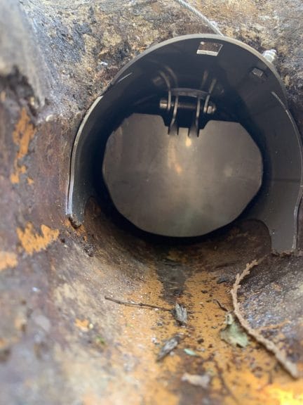 A fitted drain gate to stop rat entry into the home