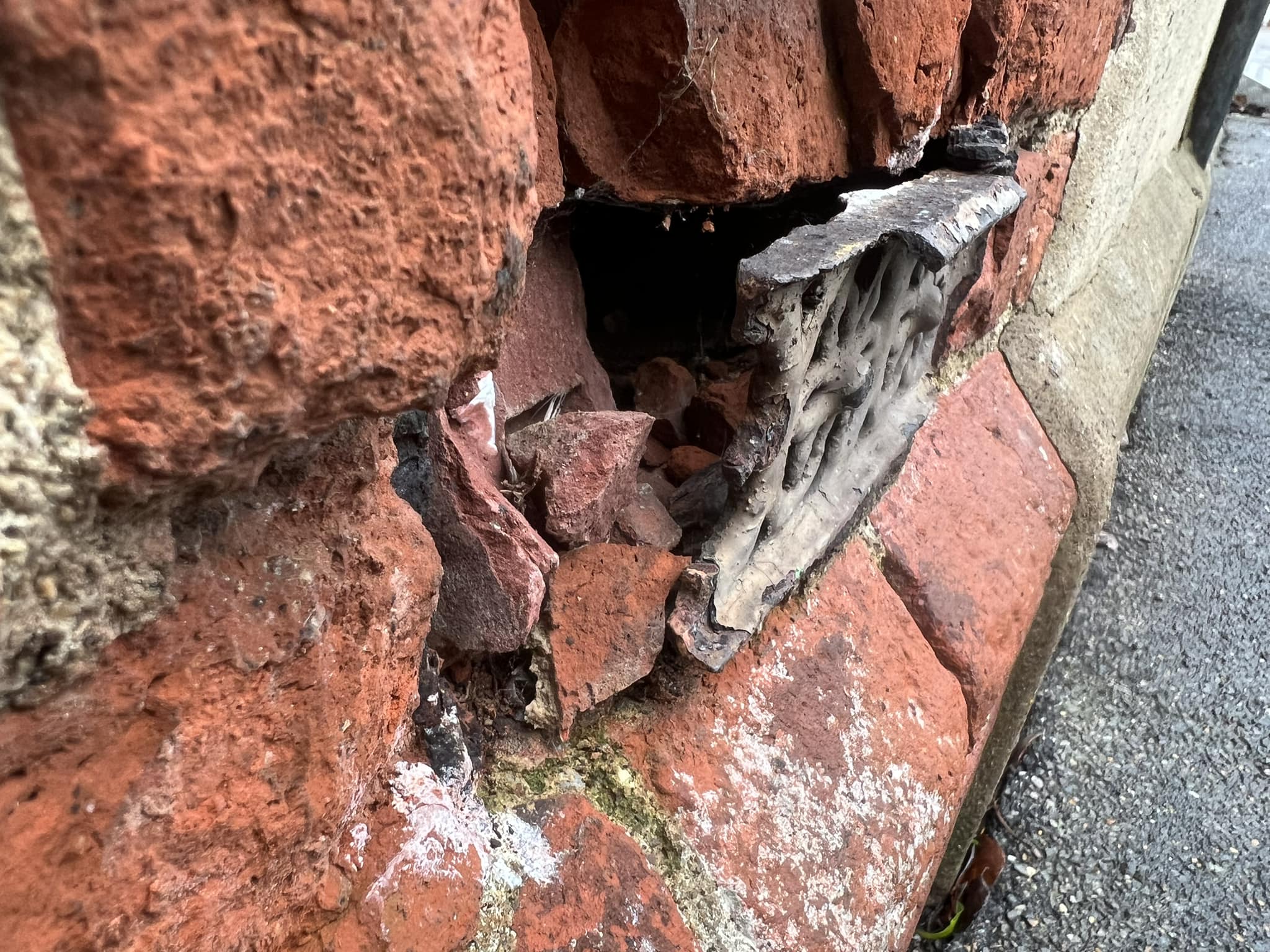 Mouse entry point in domestic property in West Malling