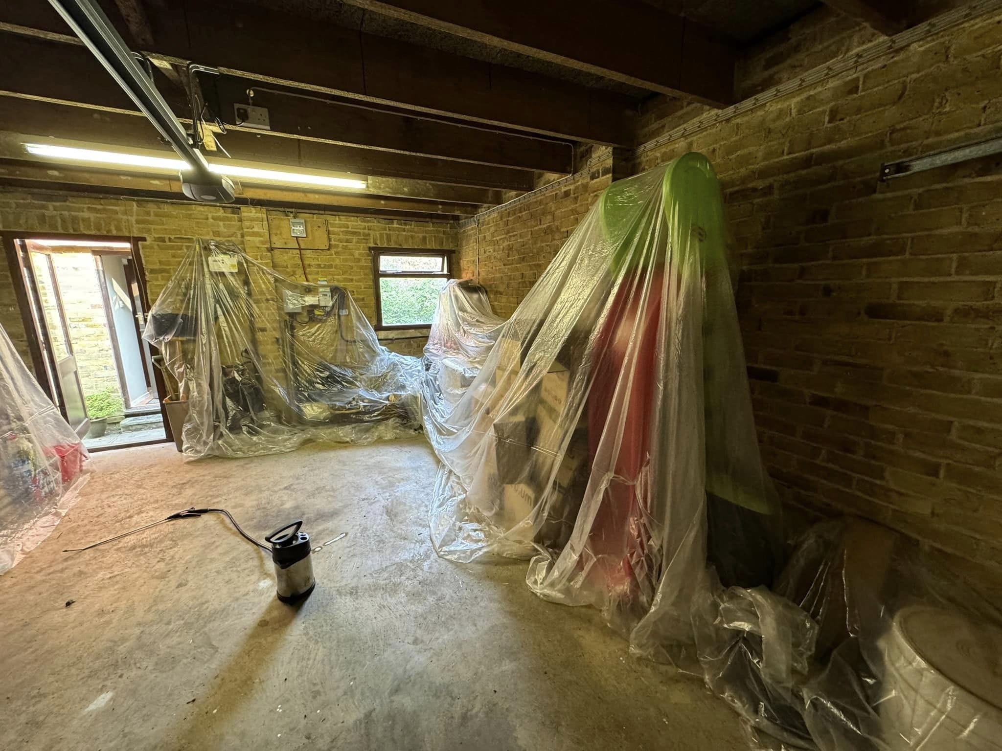 pest control service being carried out