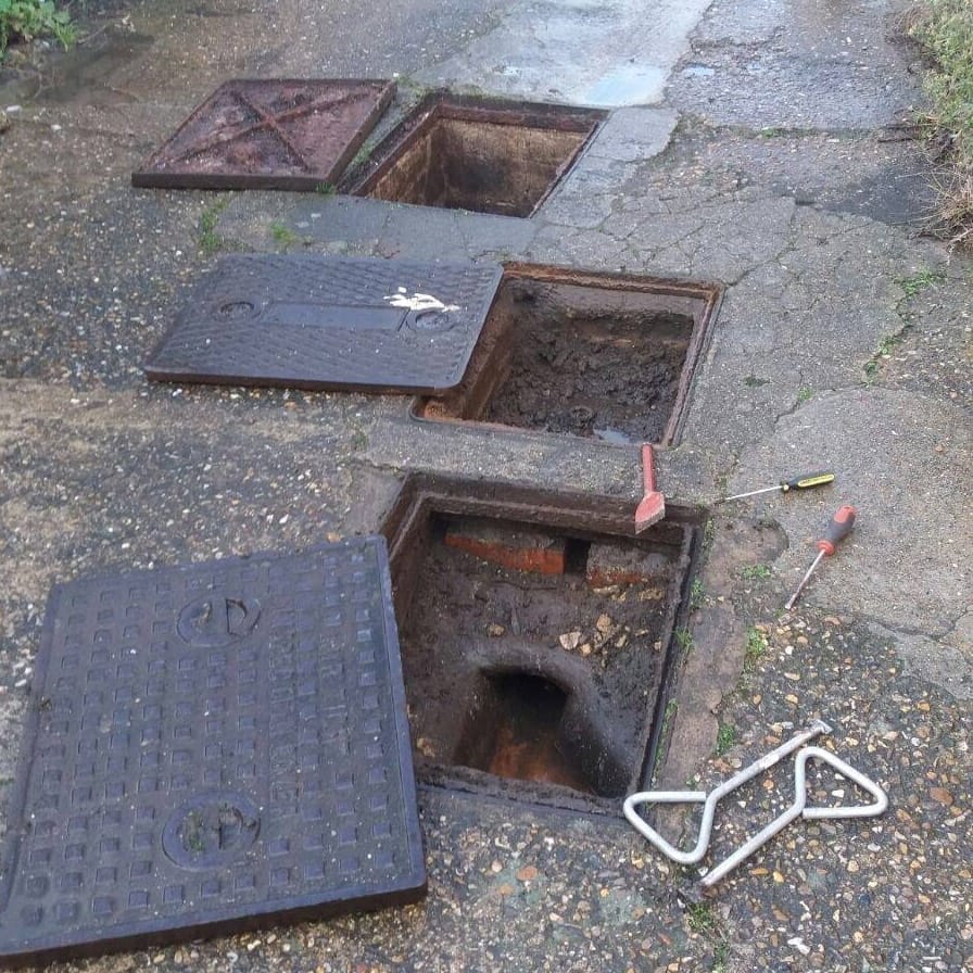 Open drain covers